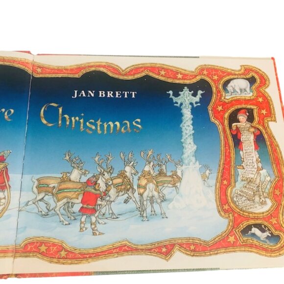 Vintage The Night Before Christmas by Jan Brett 2011 - Picture 3 of 5